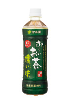 画像：株式会社伊藤園 お～いお茶 濃い茶 500ml ボトル容量19g（従来重量27g）
