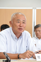 画像：広報委員長　全国清涼飲料工業会　環境部長　櫻井 正人