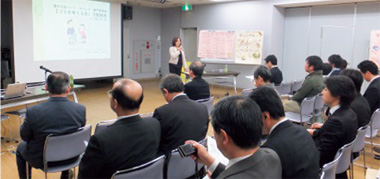 画像:意見交換会の様子