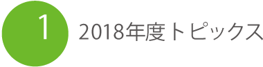 2018年度トピックス