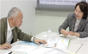 写真:左から櫻井 正人(さくらい・まさと)、百瀬 則子(ももせ・のりこ)