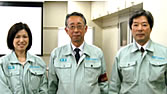 画像：左から伊藤氏・中里氏・熊谷氏