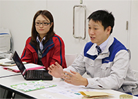 右より安東さん、熊谷さん