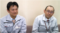 （左から）井上氏、川北氏